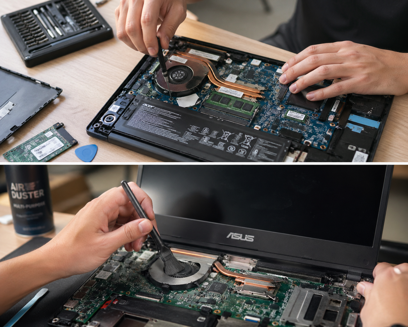 Servis laptop